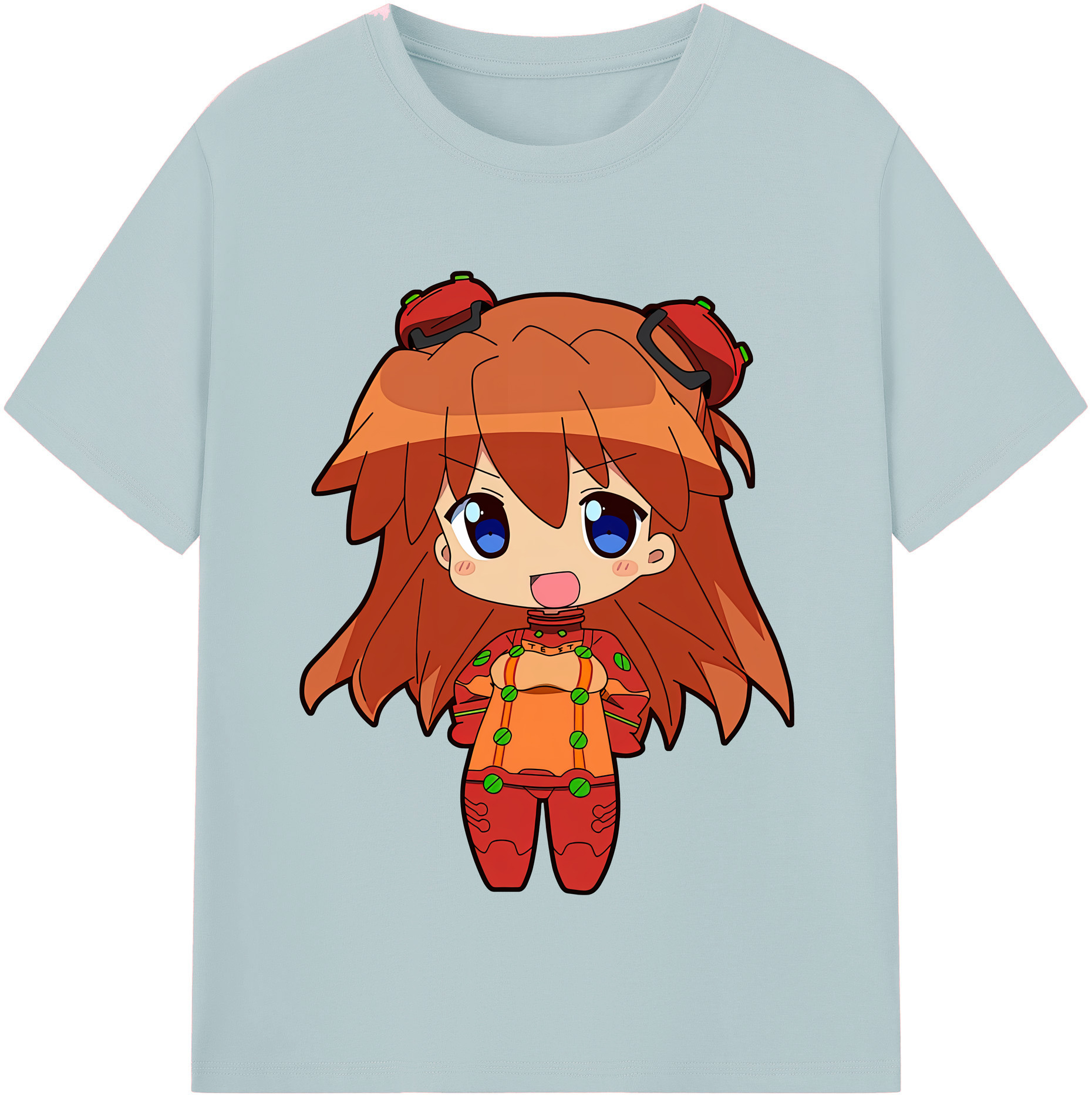 （画像用） EVA 新世紀エヴァンゲリオン 綿100％半袖Tシャツ（フロントプリント）